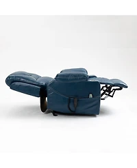 Boyel Living Leather Recliner Chair with 2 Cup Holder, Lounge Power Lift Relax Sofa