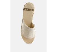 Akara Canvas Espadrille Flatforms