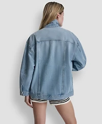Dkny Jeans Women's Denim Trucker Jacket