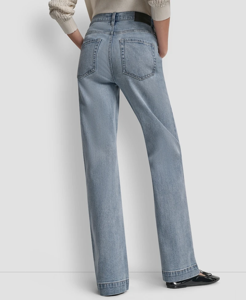 Dkny Jeans Women's High Rise Relaxed Fit
