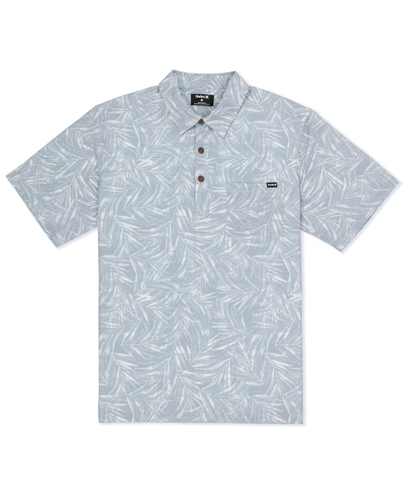Hurley Men's Newport Point Collar Short-Sleeve Shirt