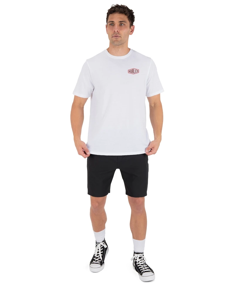 Hurley Men's Regular-Fit Round Neck T-Shirt