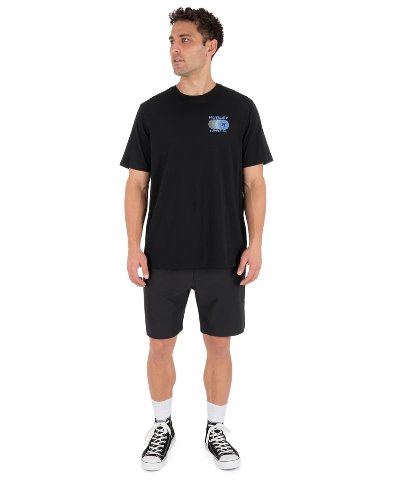 Hurley Men's Regular-Fit Fast Circles Short-Sleeve T-Shirt