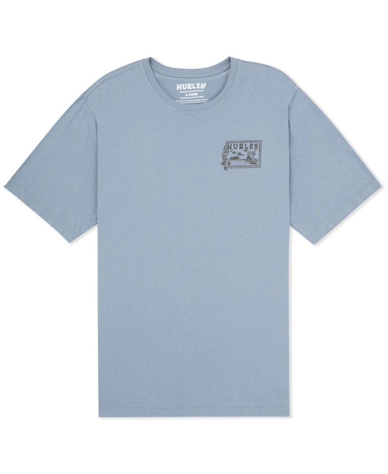 Hurley Men's Hula Short-Sleeve Crewneck T-Shirt