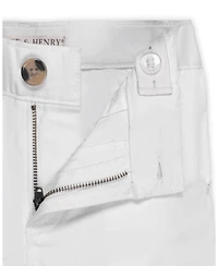 Hope & Henry Little and Big Boy's Organic Skinny Stretch Twill Chino Pant