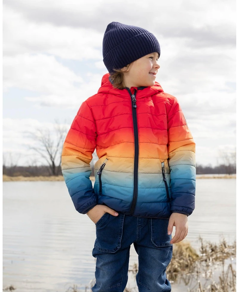 Deux par Boy Quilted Mid-Season Jacket - Child