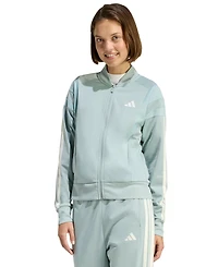adidas Women's Mock Neck Track Jacket