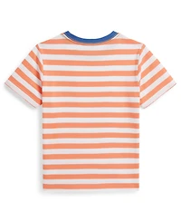 Polo Ralph Lauren Boys' 2T-7 Striped Crewneck T-Shirt
