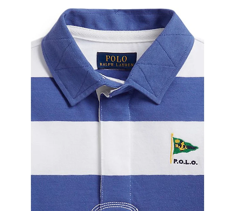 Polo Ralph Lauren Boys' 2-7 Striped Long-Sleeve Rugby Shirt
