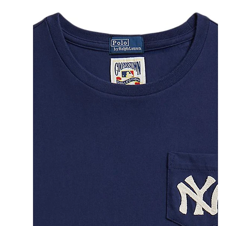 Polo Ralph Lauren Boys' 8-20 Yankees Crewneck T-Shirt