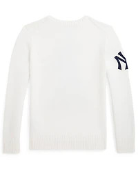 Polo Ralph Lauren Boys' 8-20 Yankees Crewneck Sweater