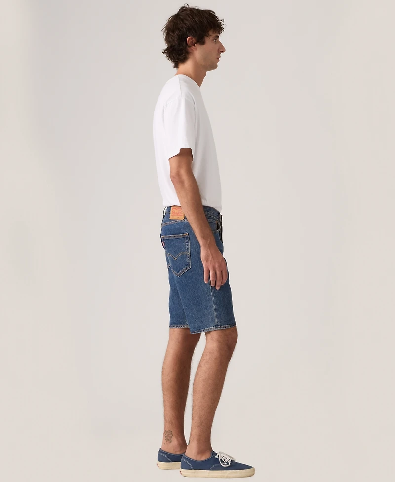 Levi's Men's 501 Original Hemmed Stretch 9" Jean Shorts