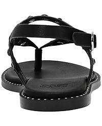 Frye and Co. Women's Bucky Studded Thong Round Toe Sandals