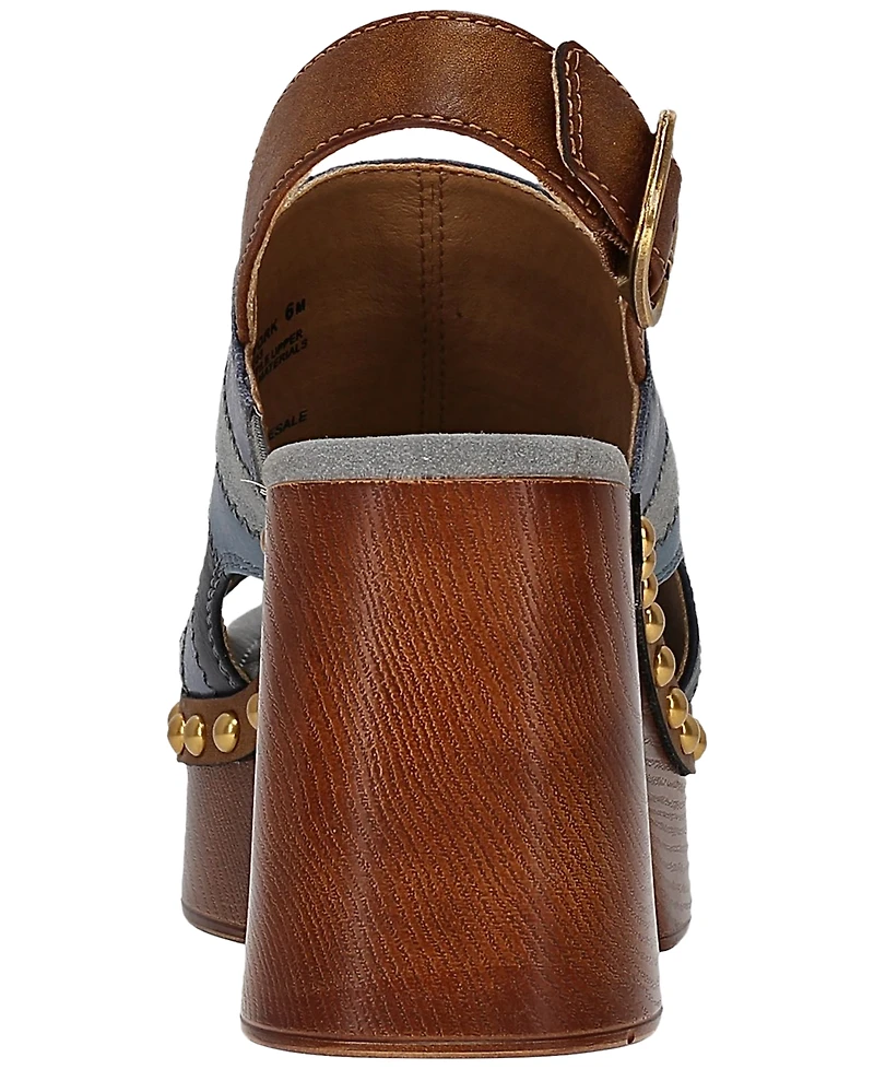 Frye and Co. Women's Wylie Patchwork Round Toe Sandals