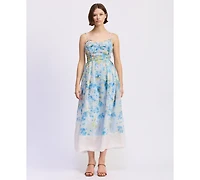 En Saison Women's Vivian Sleeveless Midi Dress