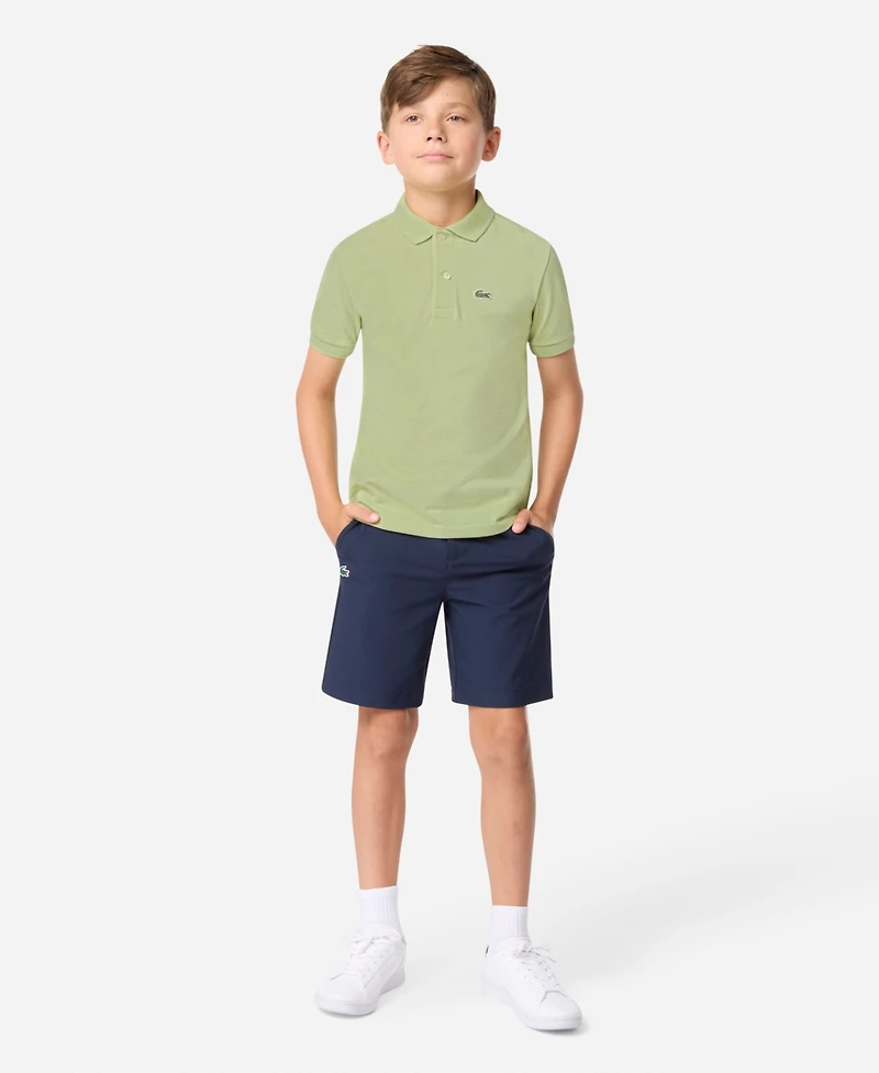Lacoste Big Boys Cotton Petit Pique Polo Shirt