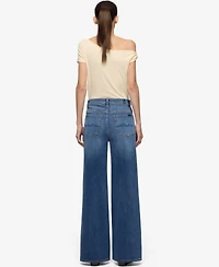 7 For All Mankind Women's Ultra Wide Leg Jeans