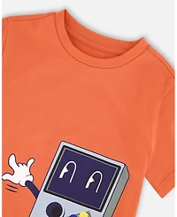 Deux par Big Boys Cotton Jersey T-Shirt