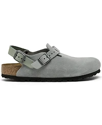 Birkenstock Women's Tokio Birkibuc Clogs from Finish Line