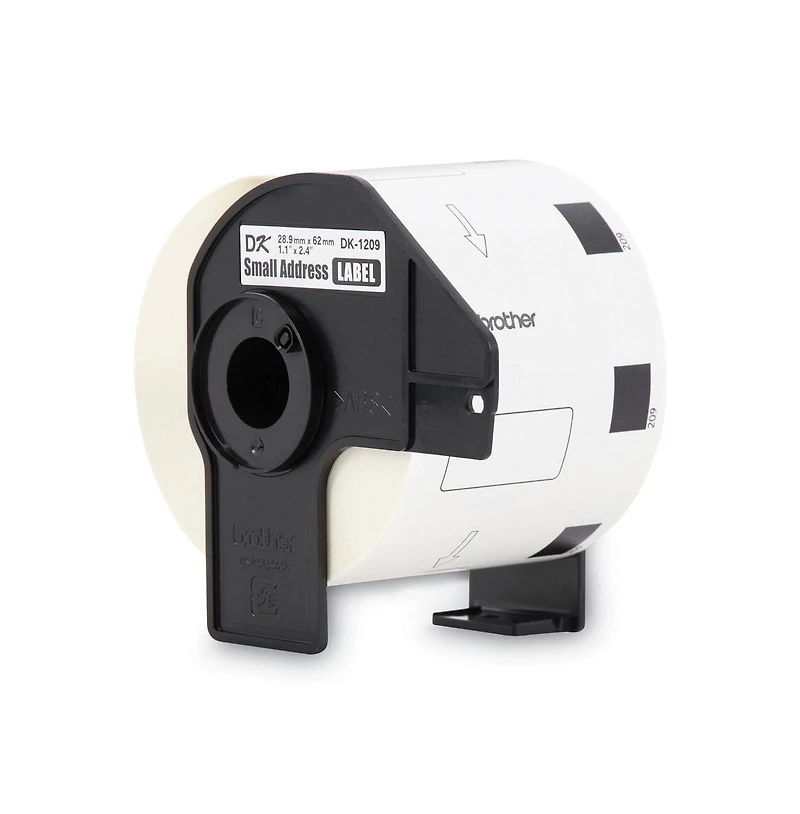 Brother DK1209 1.1 in. x 2.4 in. Die-Cut Address Labels (1-Roll