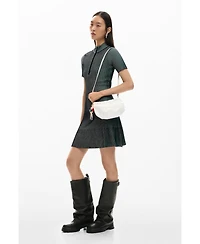 Desigual Women's Large crossbody wallet with charms