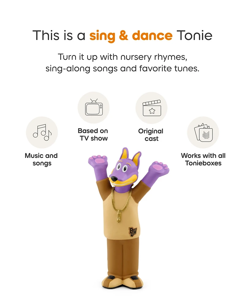 Tonies Doggyland Bow Wizzle Audio Toy Figurine