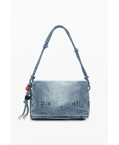 Desigual Women's Medium denim charms bag