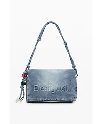 Desigual Women's Medium denim charms bag