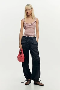 Desigual Women's Medium denim shoulder bag