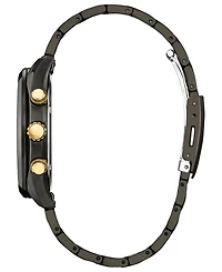 Citizen Men's Special Edition Corso "Light in Black" Gray Stainless Steel Bracelet Watch, 42mm