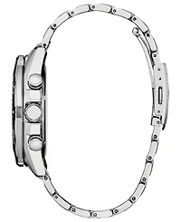 Citizen Men's Endeavor Chronograph Silver-Tone Stainless Steel Bracelet Watch, 43mm