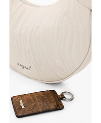 Desigual Women's Medium oval bag with embossing