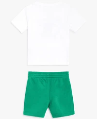 Champion Baby Boys Tee and Signature Short Set