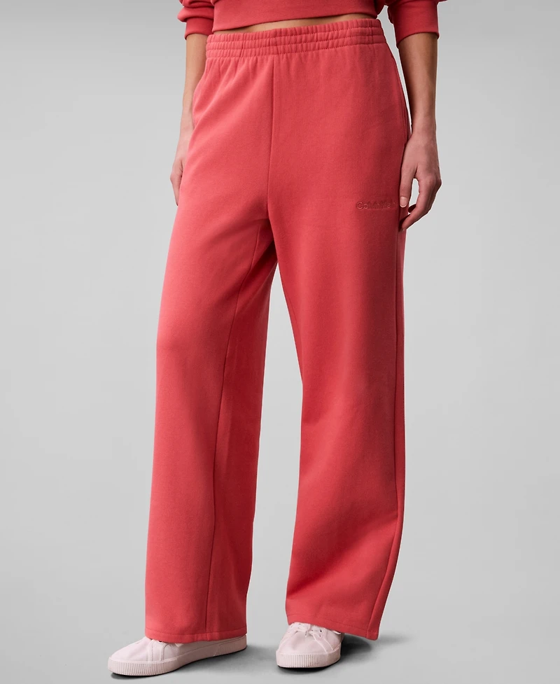 Calvin Klein Performance Women's Brushed Straight Leg Joggers