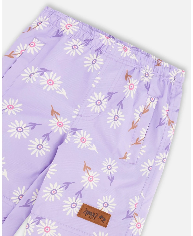 Deux par Girl 3-in-1 Two-Piece Mid-Season Outerwear Set Print - Child