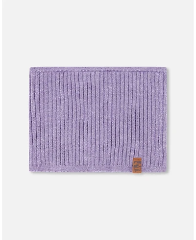 Deux par Girl Child Knit Neckwarmer Lavender