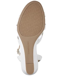 Bandolino Women's Adler Strappy Wedge Dress Sandals