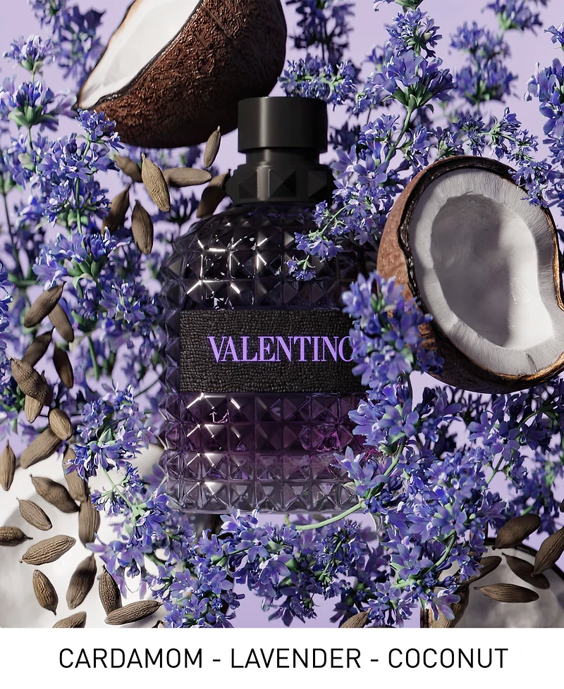 Valentino Uomo Born in Roma Purple Melancholia Eau De Toilette Spray, 1.7 oz.