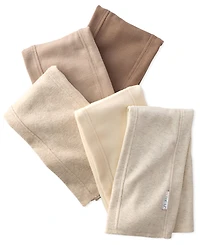 butterblu Baby Boys' or Baby Girls' Burp Cloths, 5-Pack