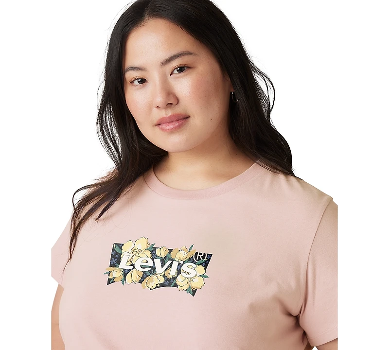 Levi's Trendy Plus Perfect Logo Cotton T-Shirt