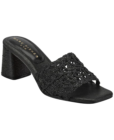 Marc Fisher Ltd Women's Follie Woven Slip-On Dress Sandals