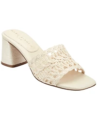 Marc Fisher Ltd Women's Follie Woven Slip-On Dress Sandals