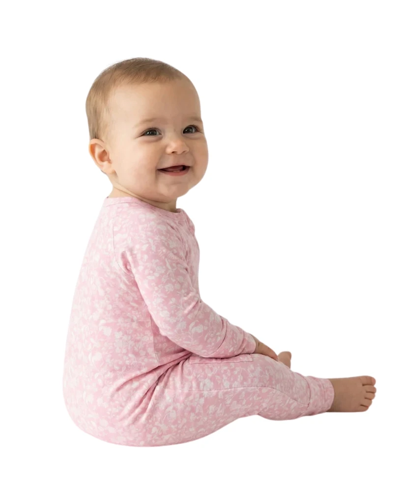 Motette Baby Girls Petite Fleur Bamboo Sleeper