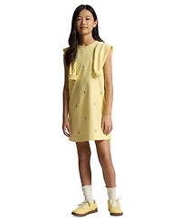 Polo Ralph Lauren Girls' 7-16 Pony Crewneck Oxford Dress