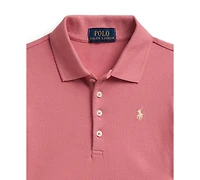 Polo Ralph Lauren Girls' 2-6X Stretch Mesh Collar Dress