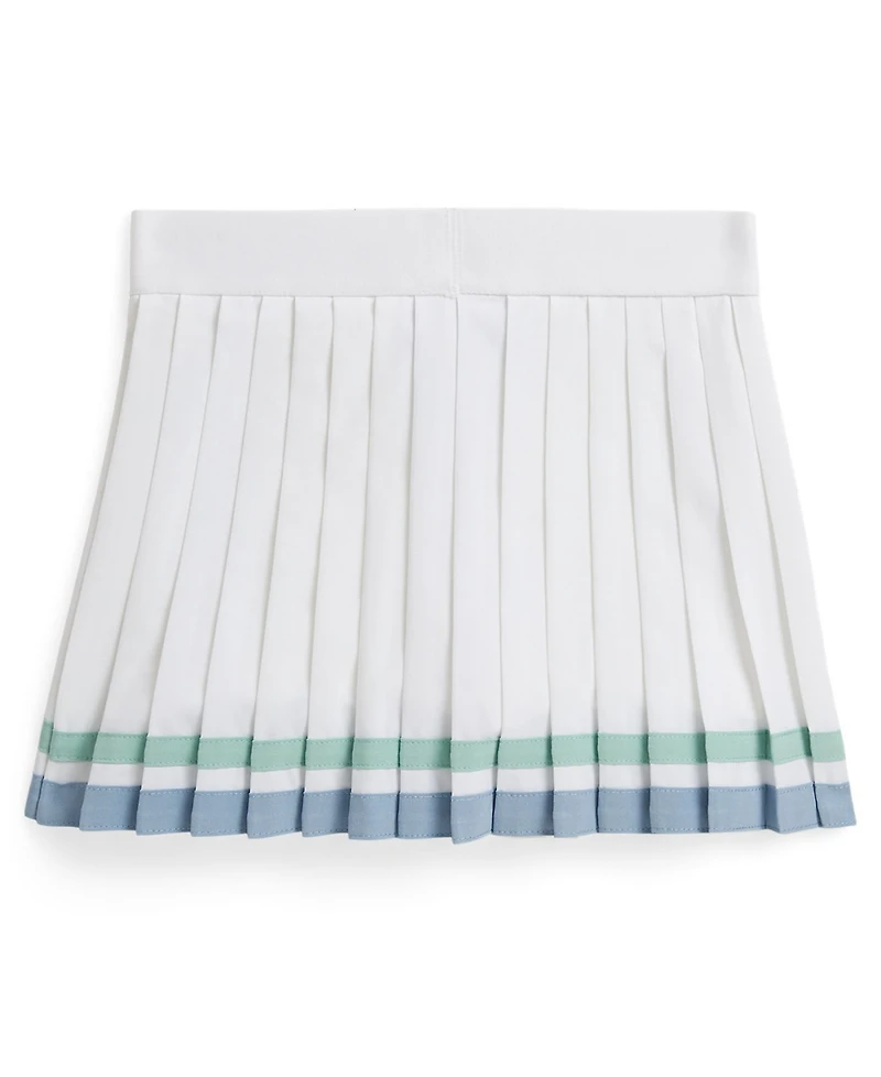Polo Ralph Lauren Girls' 2T-6X Striped Pleated Skort
