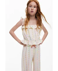 Desigual Girls Girls's Long trousers with pompoms