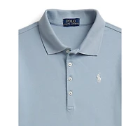 Polo Ralph Lauren Girls' 7-16 Stretch Mesh Collar Dress