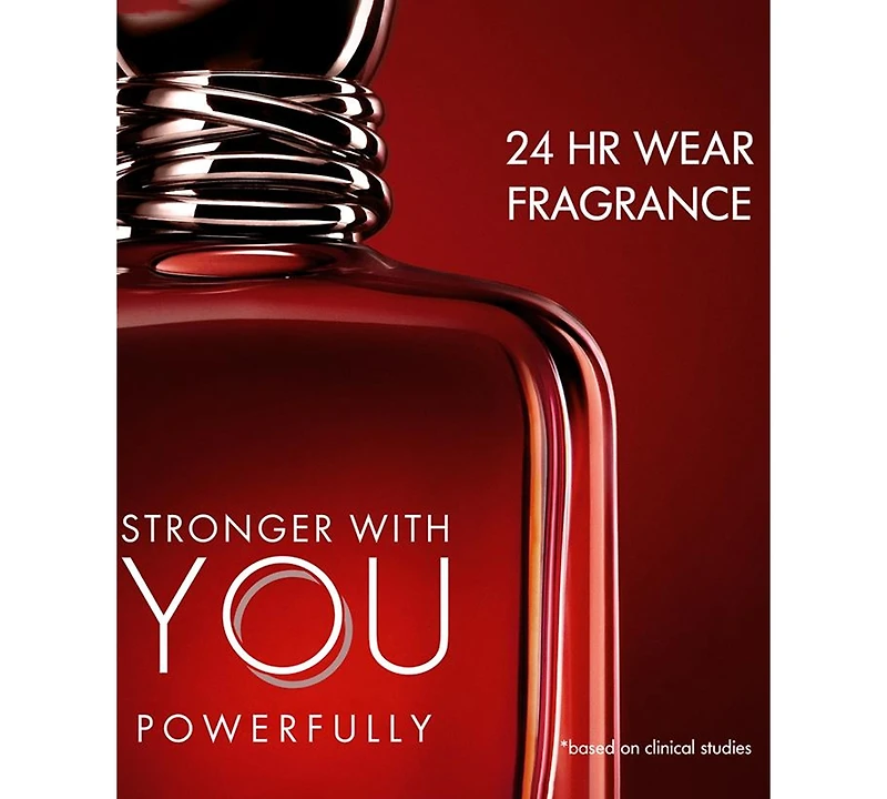 Armani Stronger With You Powerfully Eau De Parfum Spray, 1.7 oz.