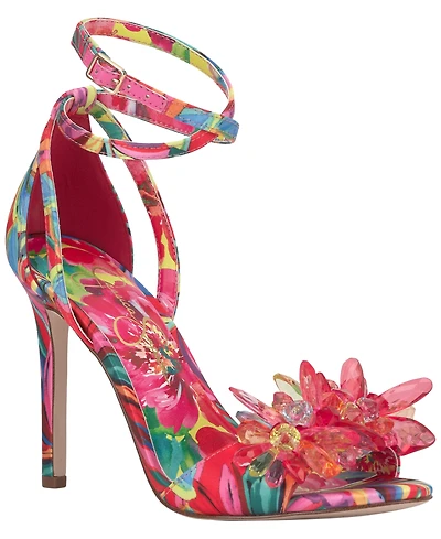 Jessica Simpson Women's Janivah Ankle Wrap Stiletto Sandals